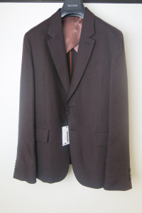 Paul Smith 100% Linen Brown Suit Blazer, Size UK 42 - EU 52. RRP &pound;750.