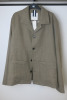 Profoumo Taupe Button Up Wool Overshirt, Size L. RRP &pound;230.