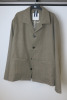 Profoumo Taupe Button Up Wool Overshirt, Size XL. RRP &pound;230.