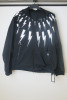 Neil Barrett Lightning Bolt Hooded Windbreaker Jacket, Size L. RRP &pound;759.