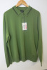 Paul Smith Green Knitted Longsleeve Polo, Size XL, RRP &pound;225.