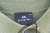 Paul Smith Green Knitted Longsleeve Polo, Size XL, RRP &pound;225. - 2