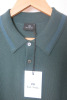 Paul Smith Dark Green Knitted Longsleeve Polo, Size XL, RRP &pound;225. - 2