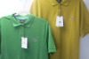 2 x Paul Smith Kzebra Polo Shirts, Size M, RRP &pound;85 each to Include: 1 x Mustard Yellow & 1 x Green. - 2