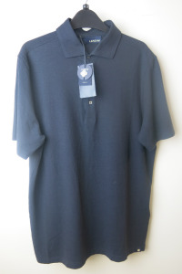 Lardini Lightweight Navy Polo, Size SS, RRP &pound;225.