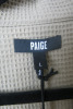 Paige Taupe Waffle Knit Shirt, Size L, RRP &pound;213. - 2
