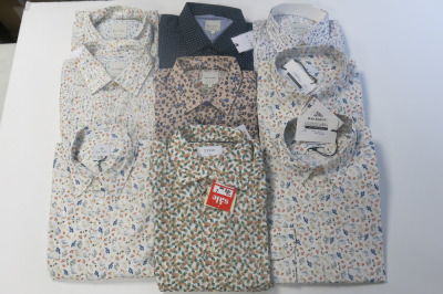 10 x Assorted Size & Colour Paul Smith Patterned Shirts (As Viewed). RRP &pound;180-250 each.
