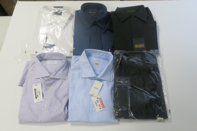 31 x Assorted Size, Colour & Brand Dress Shirts to Include: Ted Baker, Peter England, Eton, Belmon & Others (As Viewed). Approx RRP &pound;180-&pound;260 each.