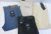 4 x Pairs of Paige Trousers, Size 38, to Include: Light Grey Denim, Blue Denim, Black Denim & Cream Chino. RRP &pound;230 each. - 2