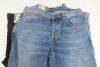 4 x Pairs of Nudie Jeans, W34 x L34, to Include: 2 x Black Lean Dean, 1 x Blue Solid Ollie & 1 x Blue Steady Eddie II. RRP &pound;145 each. - 4