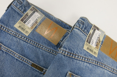 5 x Pairs of Nudie Jeans, W34 x L32, to Include: 2 x Black Lean Dean, 1 x Dark Blue Lean Dean & 2 x Blue Solid Ollie. RRP &pound;145 each.