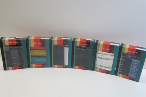 6 x Assorted 3pcs Packs of Paul Smith Trunks, Size M. RRP &pound;42 each.