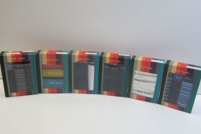 6 x Assorted 3pcs Packs of Paul Smith Trunks, Size M. RRP &pound;42 each.