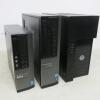 3 x PC's to Include: Dell OptiPlex 9020, Intel Core i5-4570, CPU @ 3.20GHz. Dell OptiPlex 9010 & Dell Precision Tower 3620. No HDD (As Viewed)