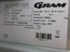 Gram K210 RG 3N Stainless Steel Undercounter Fridge - 5