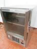 Stainless Steel Glass Door Commercial Undercounter Refrigerator. Size (H) 86cm x (W) 60cm x (D) 72cm - 2