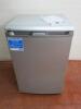 Beko Larder Fridge, Model LX5053S, A+ with Manuals. Size (H) 84cm x (W) 55cm x (D) 55cm. NOTE: Requires Plug.