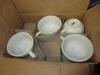 Lot Consisting of a 4 x Large Crates of Crockery, Cups, Saucers, Side Plates & Dinner Plates, with Glass Coffee Cups, plus 5 Boxes of New Olympia Crockery as viewed and Pictured (Crates not Included) - 2