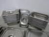 Lot Consisting of Assorted Stainless Steel Containers to Include: 8 x Vogue Bain Marie Containers & 8 Lids, 7 x Stainless Steel Bain Marie Inserts, 6 x LongLife GN 1/2 & 1 x LongLife GN 1/1 - 2