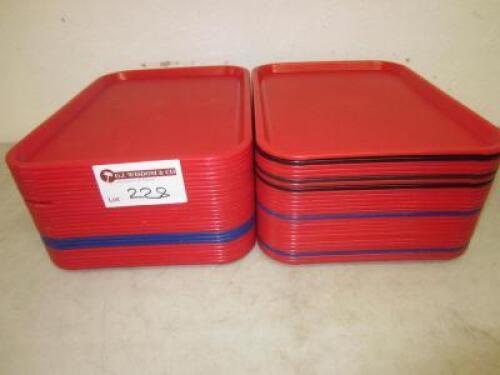 59 x Plastic Serving Trays