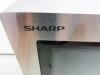 Sharp 800w Stainless Steel 23LT Programmable Microwave, Model R28STM with Manual - 2