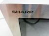 Sharp 800w Stainless Steel 23LT Programmable Microwave, Model R28STM with Manual - 2