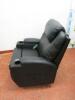 More4Homes Winged Recliner Chair, Rocking, 8 Point Massage, Swivel, Heated Gaming Bonded Leather Armchair. With 2 Cup Holders & Side Storage Pockets. Size H110cm x D85cm x W90cm - 8