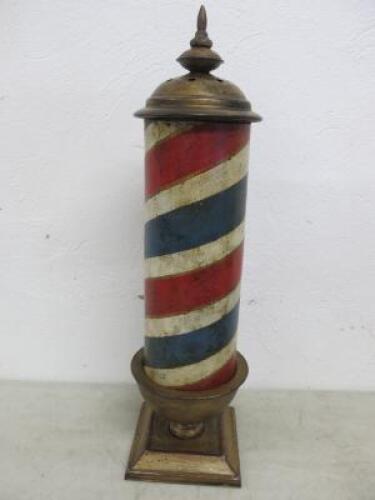 Vintage Reproduction Decorative Barber Sign. Size (H)58cm