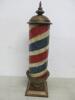 Vintage Reproduction Decorative Barber Sign. Size (H)58cm