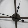 Vintage Large Metal Wall Clock. Size (Dia) 114cm - 2