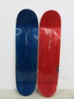 2 x Display Decorative Skateboards