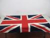 Material Union Jack Flag. Size 5ft x 3ft