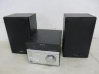 Sony Home Audio System. Model CMT-SBT20B with Speakers