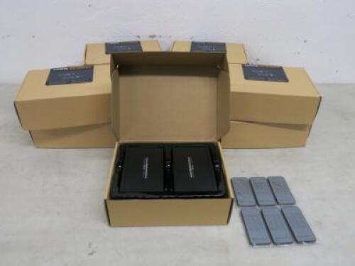 12 x HDMI Extender, HDbitT HDMI Extender Matrix, Boxed/New with 6 x Additional Remotes. NOTE: all kits have 2 x outputs (transmitter units) & no input (receiver units). (As Viewed)