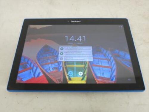 Lenovo 10" Tablet, Model TB-X103F, Android 6.0.1, 16GB. Comes with Power Supply
