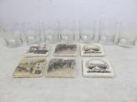 8 x Paramount Stone Coasters & 7 x Paramount Tumblers