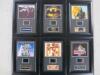 6 Kapow Entertainments Framed, Glazed & Signed Genuine, 35mm Film Cells Films to Include: The Blues Brothers, Batman 1989, Braveheart, Beetlejuice, Led Zepplin, Indiana Jones & The Last Crusade