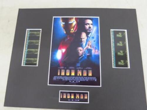 Mounted 35mm Film Cell from Iron Man with Signed Certificate of Authenticity