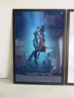 Promotional Film Poster of "The Shape of Water". Wood Frame with Perspex Front, 96cm x 65cm