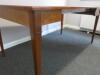 Grange Extendable Solid Wood Console to Occasional/Dining Table with 3 Additional Leaf's. Size H75cm x W90cm x D40cm Extends to 160cm. - 8