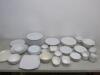 71 x Pieces of Assorted White Crockery (As Viewed/Pictured)