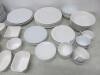 71 x Pieces of Assorted White Crockery (As Viewed/Pictured) - 2