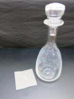 Hering Berlin Crystal Glass Clear Flow Water Carafe. Size H35cm