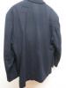 Bloomingdales Metropolitan View Cashmere Double Breasted Navy Half Coat, Estimated Size XL - 4