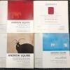 4 x Andrew Squire Thompson Marlebone Exhibition Catalogues - 2003/2007/2009/2011 - 2