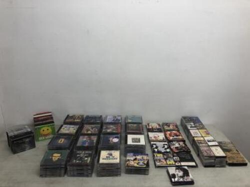 Quantity of CD & Cassettes to Include: 11 x Double Pack CD, 155 x Single CD, 10 x Classical CD, 90 x CD'S Supplied with Newspapers & 30 x Assorted Cassettes