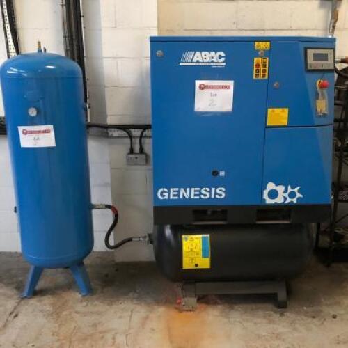 (2017) ABAC Genesis 15 270 Rotary Air Screw Compressor