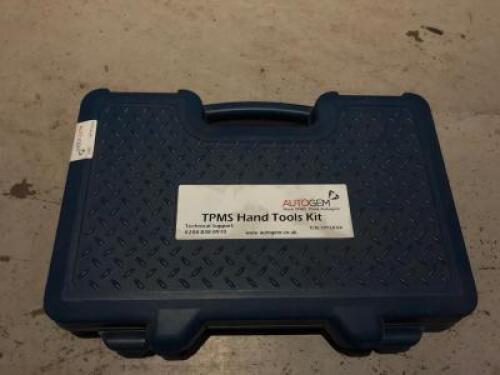 Autogem TPMS Hand Tools Kit, P/N TPT14 V4 in Case, Appears Unused