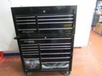 Snap On Black 13 Drawer Roller Chest with Snap On 8 Drawer Black Tool Chest