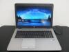 HP EliteBook 850 G3 Notebook PC, 15.5", Model 850G3. Running Windows 10 Pro. Intel Core i7-6500U CPU@ 2.50Ghz, 8GB RAM, 235GB HDD. Comes with Power Supply